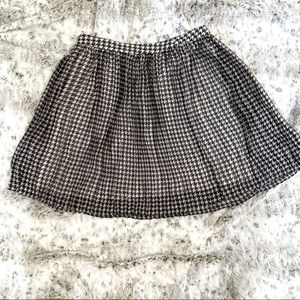 ModCloth Houndstooth Skirt